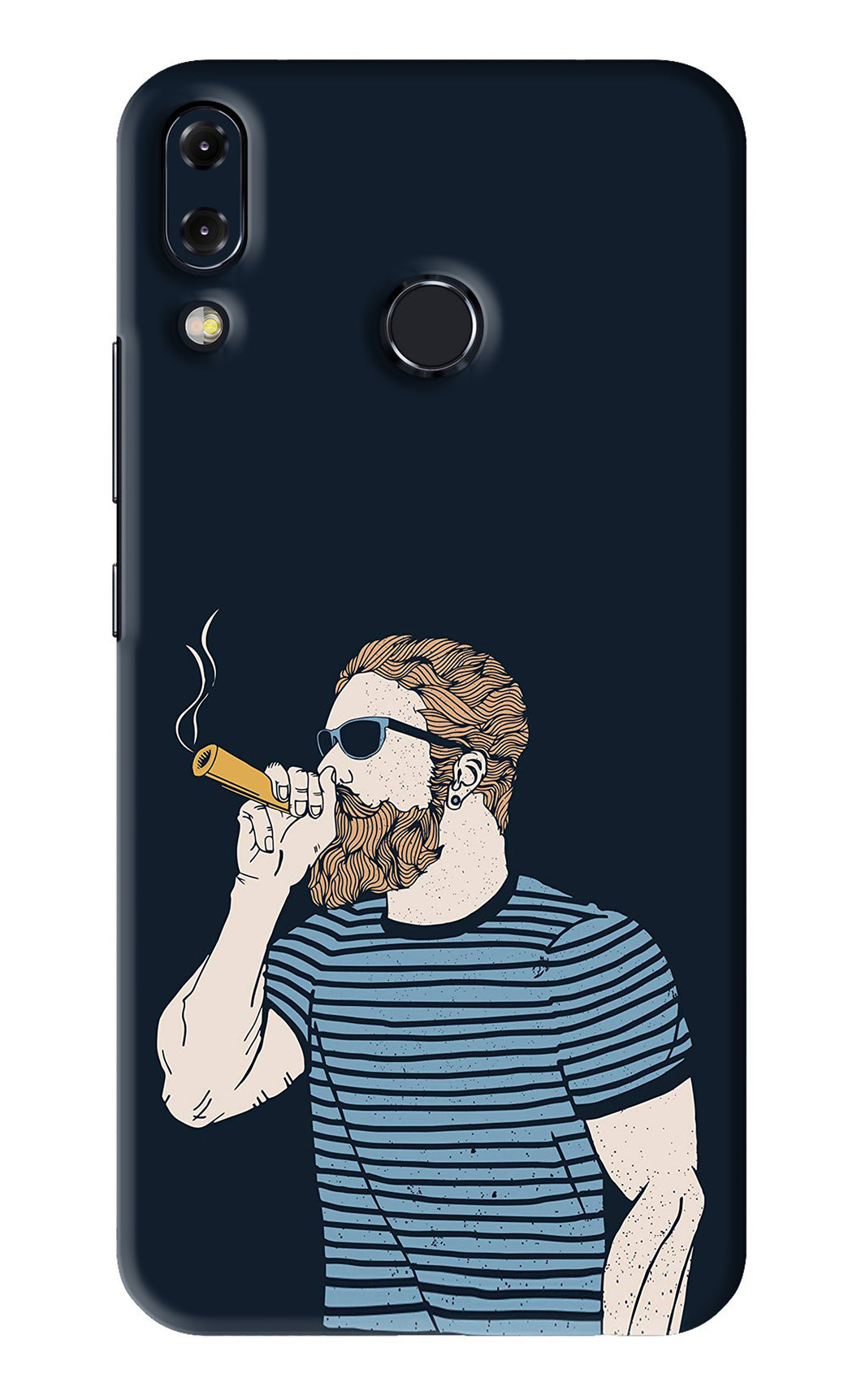 Smoking Asus Zenfone 5Z Back Skin Wrap
