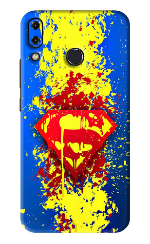 Superman logo Asus Zenfone 5Z Back Skin Wrap