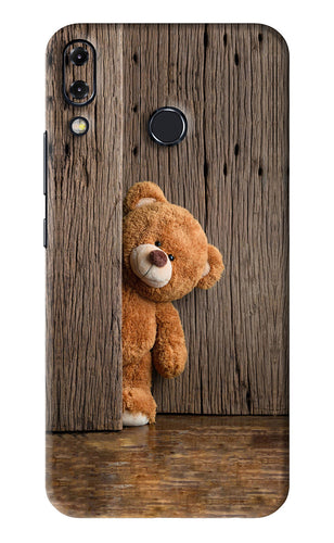 Teddy Wooden Asus Zenfone 5Z Back Skin Wrap