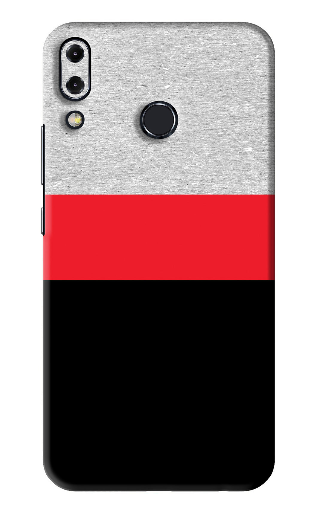 Tri Color Pattern Asus Zenfone 5Z Back Skin Wrap