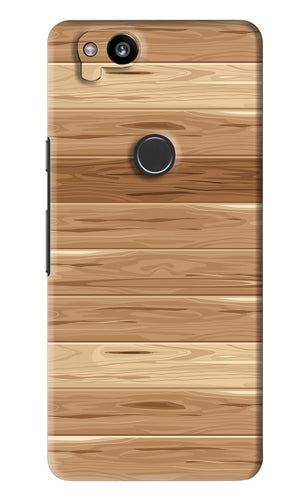Wooden Vector Google Pixel 2 Back Skin Wrap