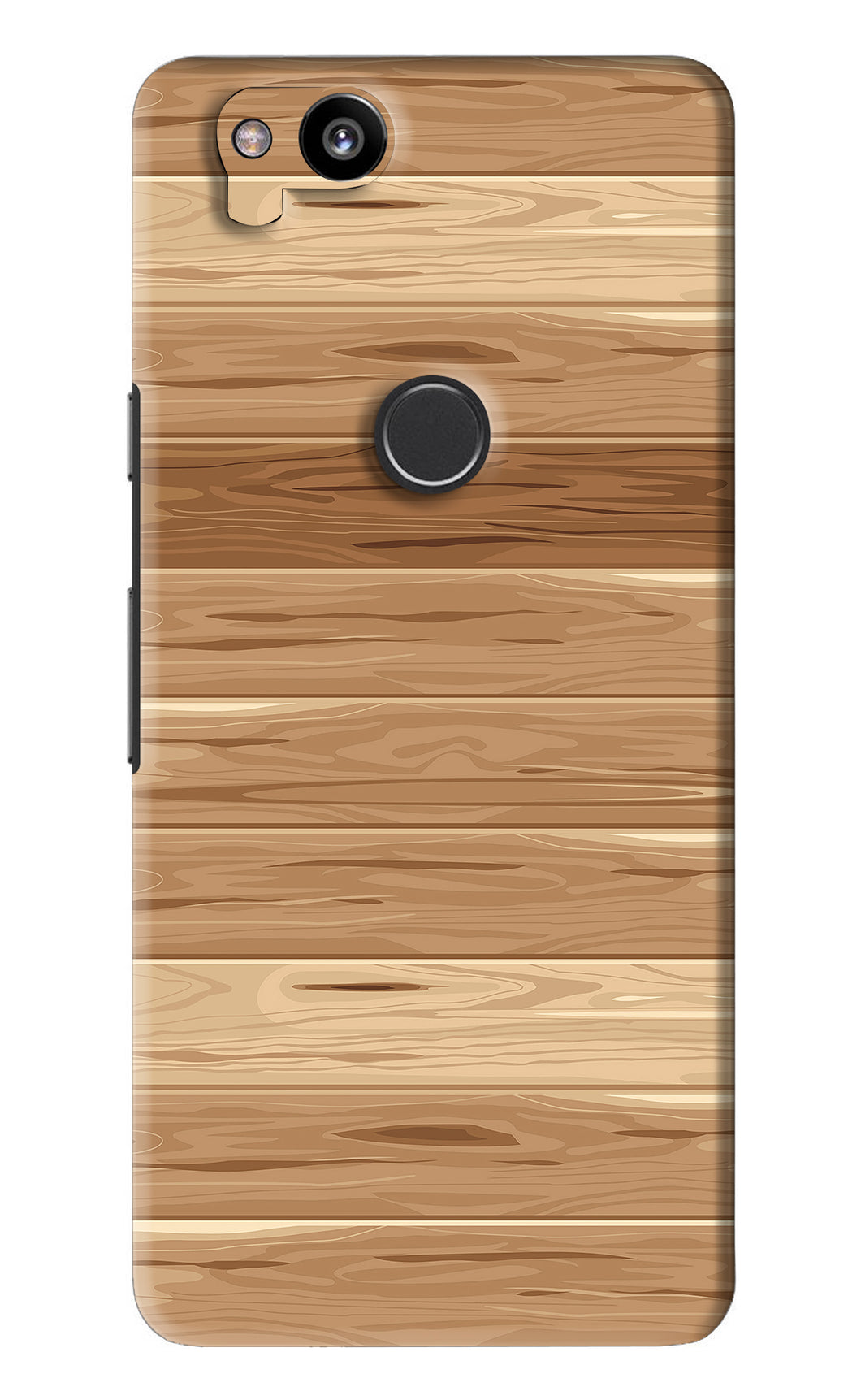 Wooden Vector Google Pixel 2 Back Skin Wrap