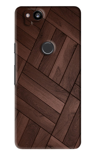 Wooden Texture Design Google Pixel 2 Back Skin Wrap