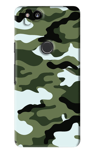 Camouflage 1 Google Pixel 2 Back Skin Wrap