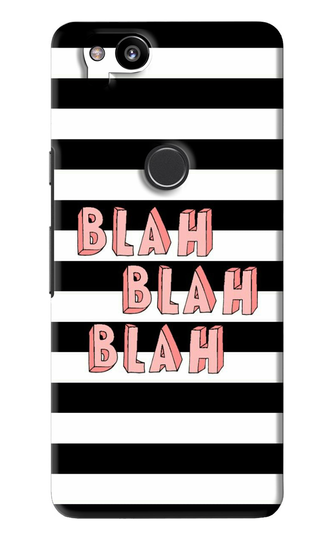 Blah Blah Blah Google Pixel 2 Back Skin Wrap