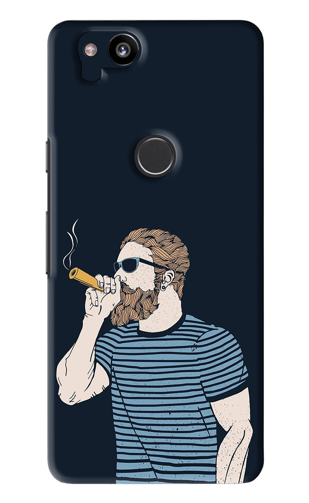 Smoking Google Pixel 2 Back Skin Wrap
