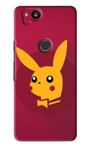Pikachu Google Pixel 2 Back Skin Wrap