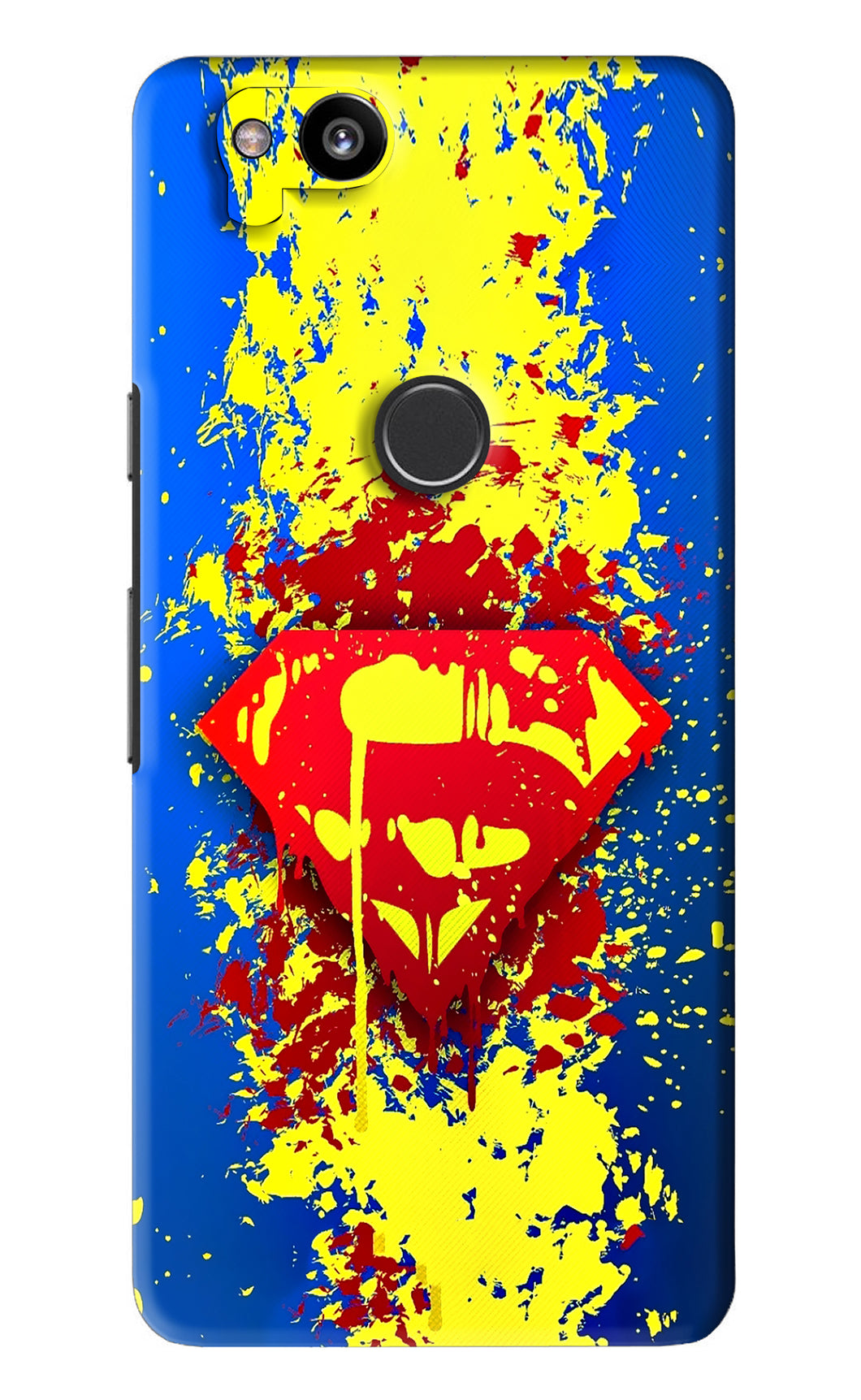Superman logo Google Pixel 2 Back Skin Wrap