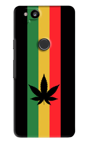 Weed Flag Google Pixel 2 Back Skin Wrap