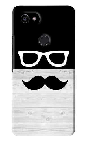 Mustache Google Pixel 2 Xl Back Skin Wrap