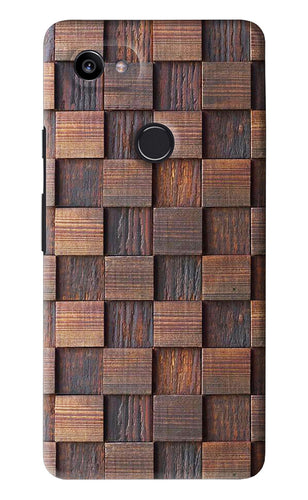Wooden Cube Design Google Pixel 2 Xl Back Skin Wrap
