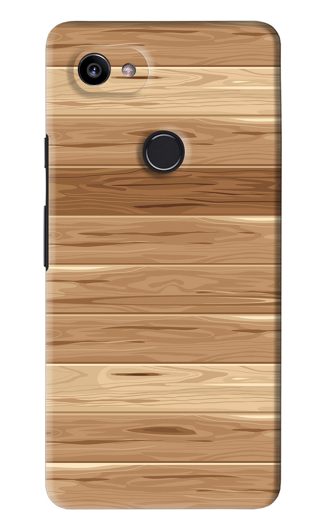 Wooden Vector Google Pixel 2 Xl Back Skin Wrap