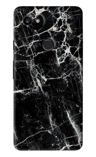 Black Marble Texture 1 Google Pixel 2 Xl Back Skin Wrap