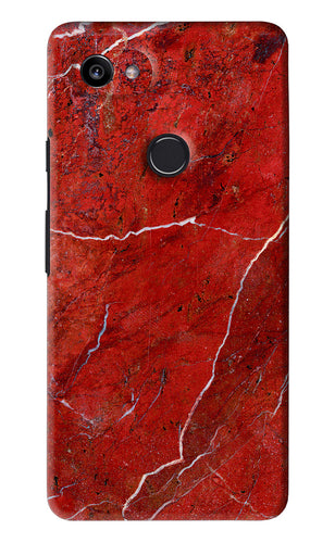 Red Marble Design Google Pixel 2 Xl Back Skin Wrap