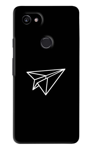 Paper Plane White Google Pixel 2 Xl Back Skin Wrap