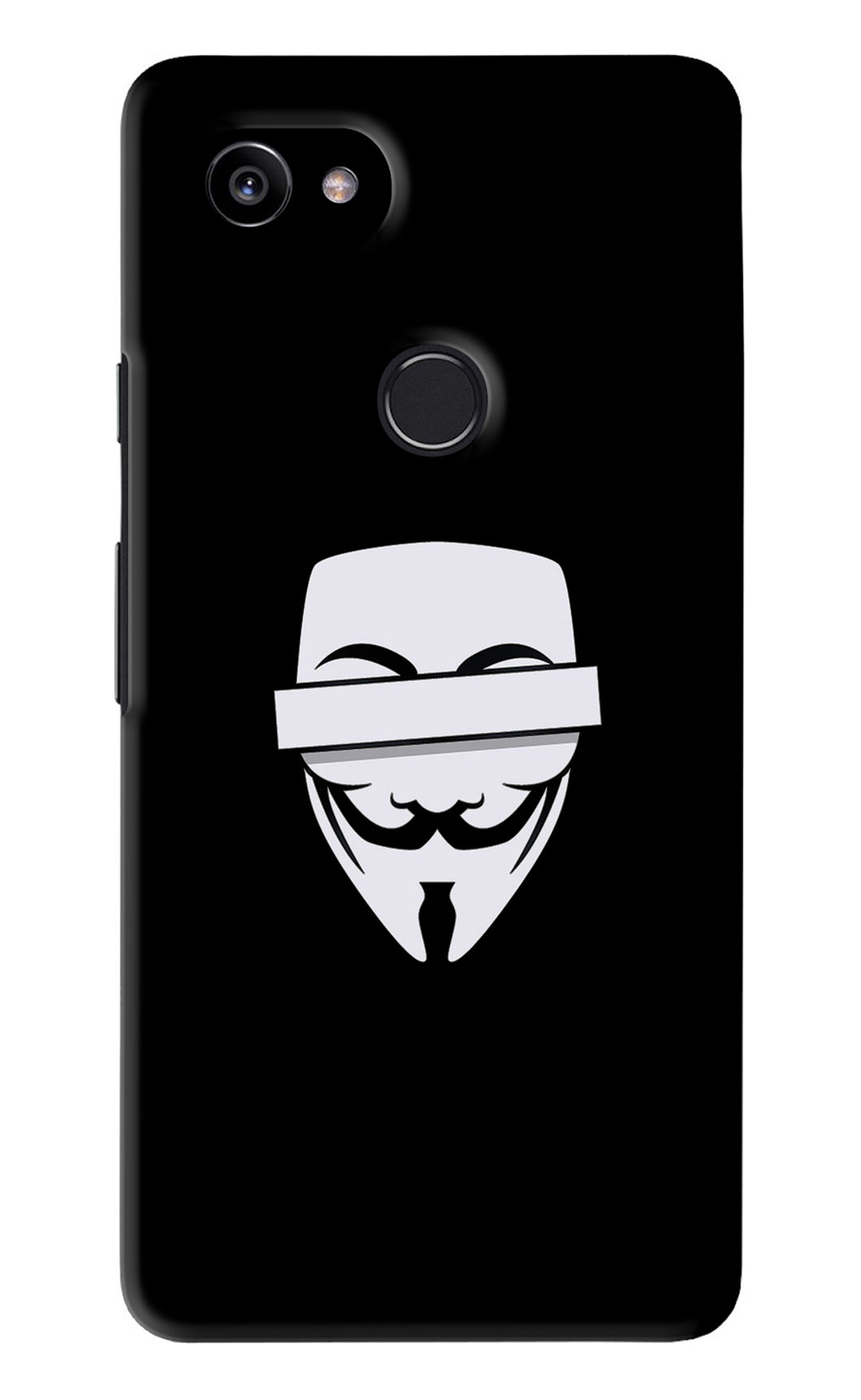 Anonymous Face Google Pixel 2 Xl Back Skin Wrap
