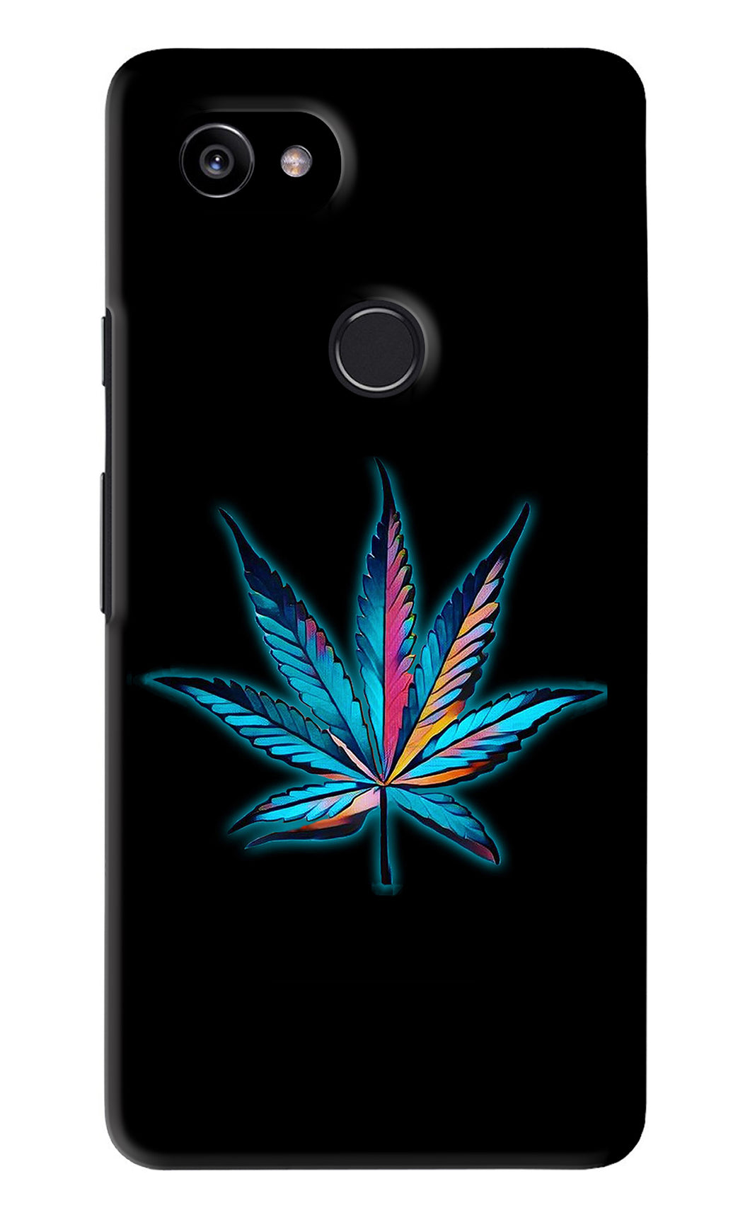 Weed Google Pixel 2 Xl Back Skin Wrap