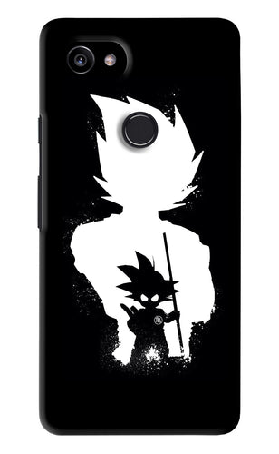 Goku Shadow Google Pixel 2 Xl Back Skin Wrap