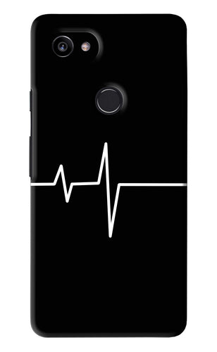 Heart Beats Google Pixel 2 Xl Back Skin Wrap