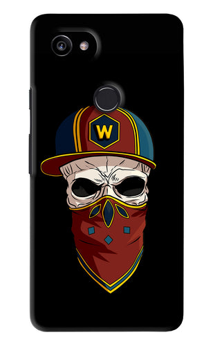 Skull Google Pixel 2 Xl Back Skin Wrap