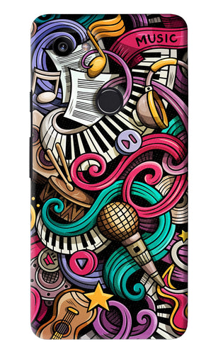 Music Abstract Google Pixel 2 Xl Back Skin Wrap