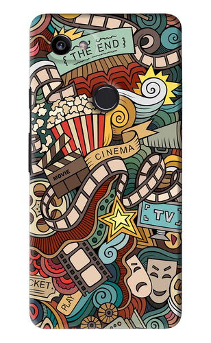 Cinema Abstract Google Pixel 2 Xl Back Skin Wrap