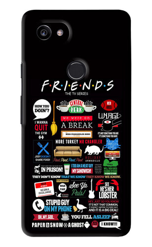 FRIENDS Google Pixel 2 Xl Back Skin Wrap