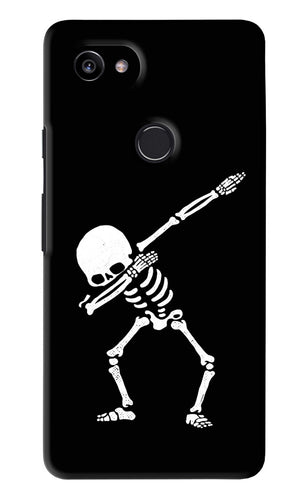 Dabbing Skeleton Art Google Pixel 2 Xl Back Skin Wrap