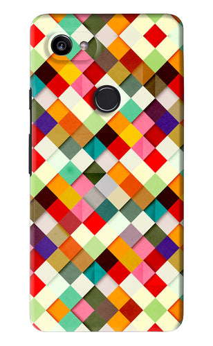 Geometric Abstract Colorful Google Pixel 2 Xl Back Skin Wrap