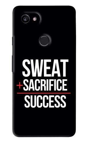 Sweat Sacrifice Success Google Pixel 2 Xl Back Skin Wrap