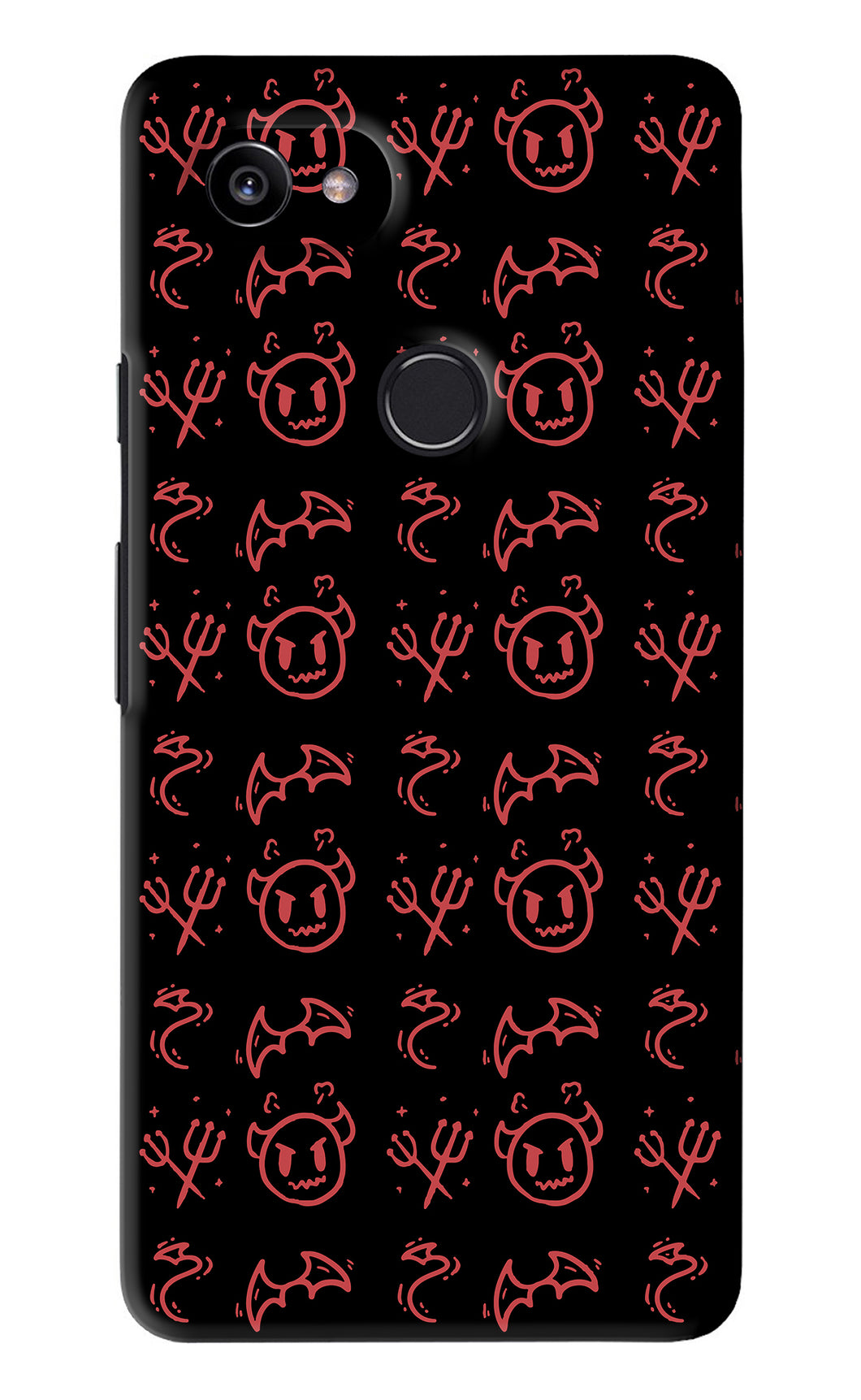 Devil Google Pixel 2 Xl Back Skin Wrap