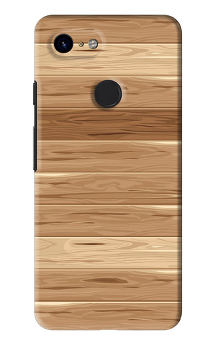 Wooden Vector Google Pixel 3 Back Skin Wrap
