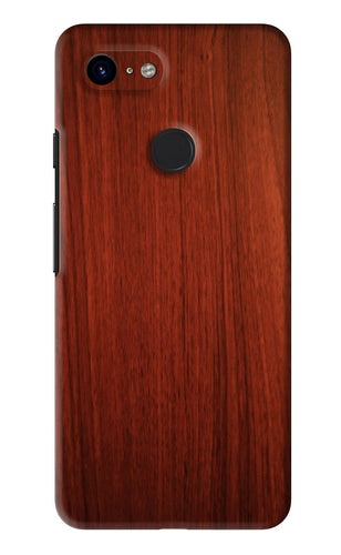 Wooden Plain Pattern Google Pixel 3 Back Skin Wrap