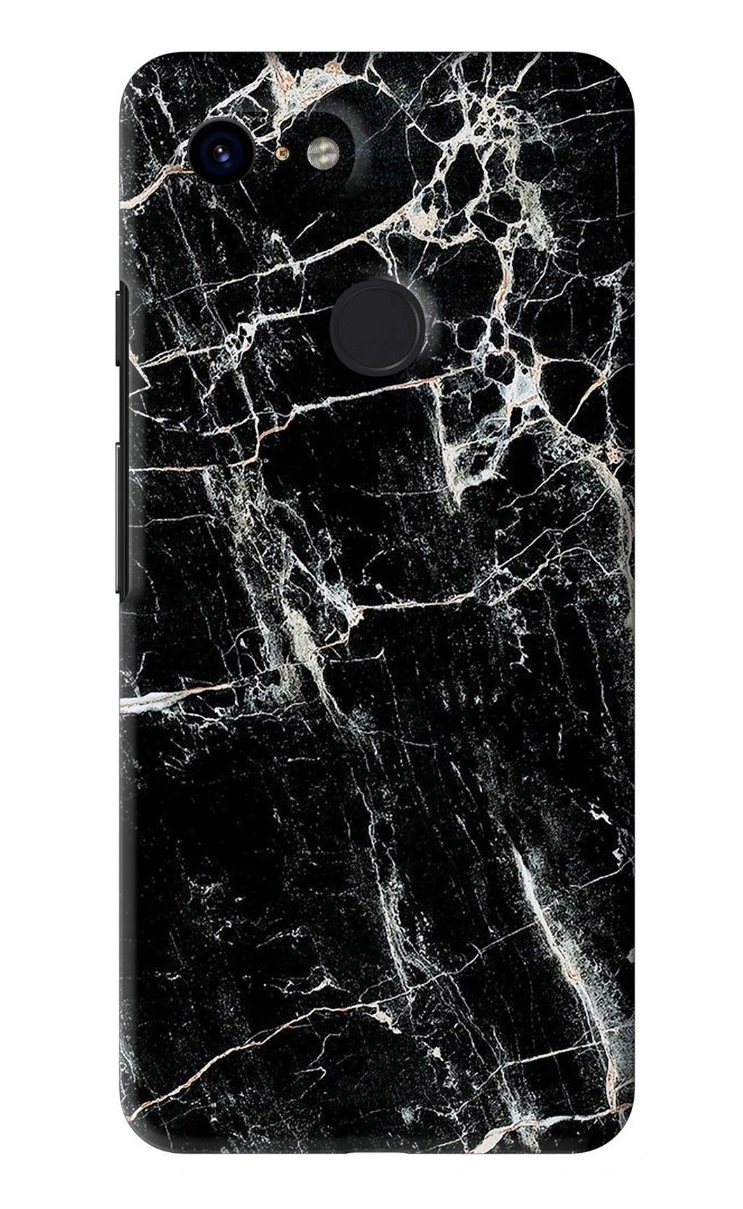 Black Marble Texture 1 Google Pixel 3 Back Skin Wrap