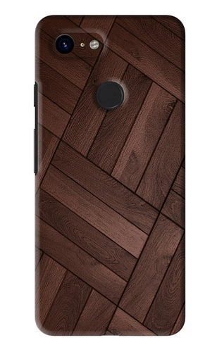 Wooden Texture Design Google Pixel 3 Back Skin Wrap