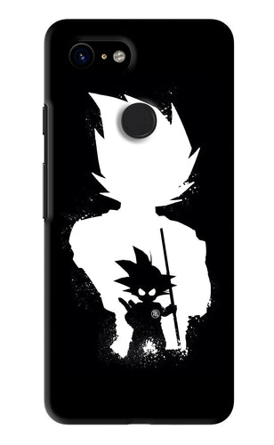 Goku Shadow Google Pixel 3 Back Skin Wrap