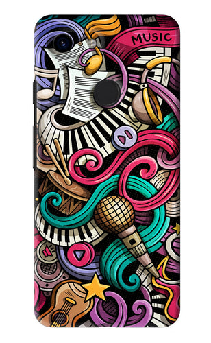 Music Abstract Google Pixel 3 Back Skin Wrap