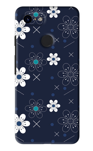 Flowers 4 Google Pixel 3 Back Skin Wrap