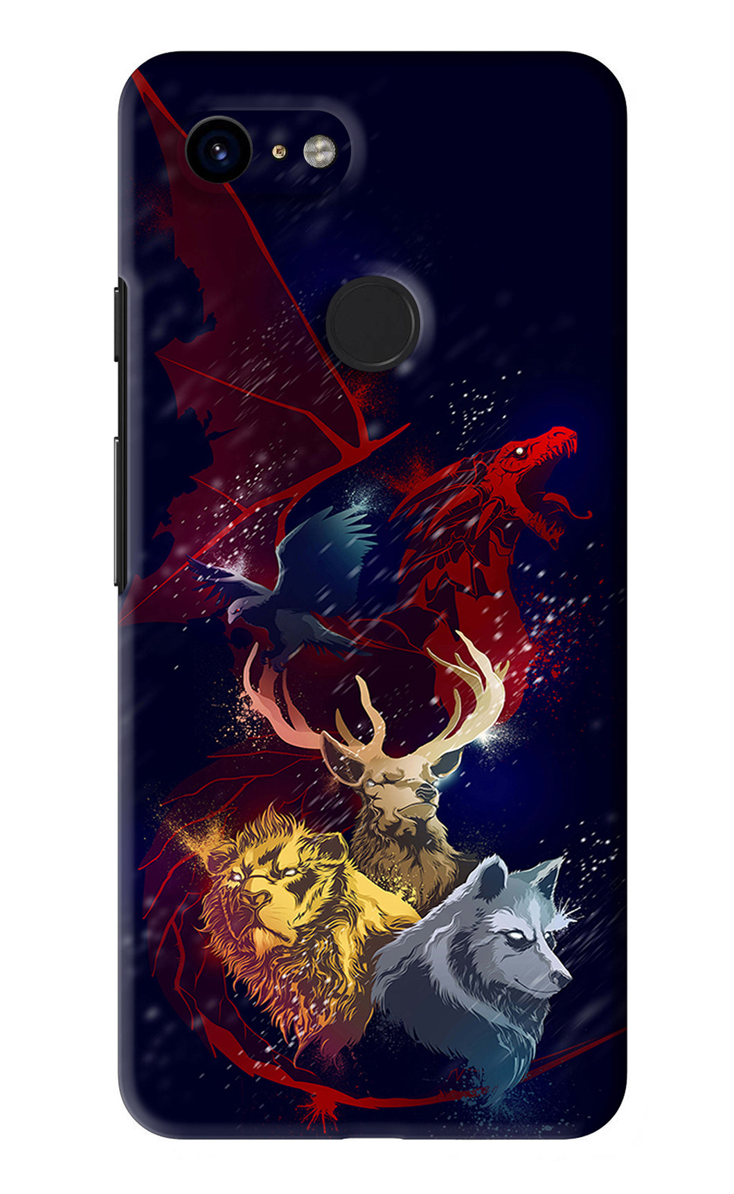 Game Of Thrones Google Pixel 3 Back Skin Wrap