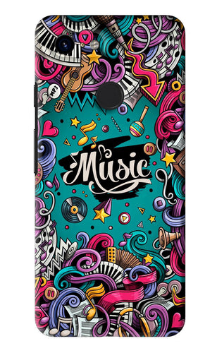 Music Graffiti Google Pixel 3 Back Skin Wrap
