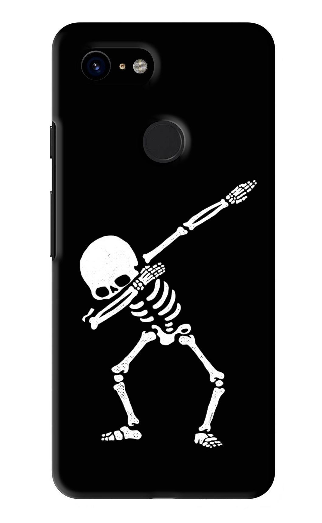 Dabbing Skeleton Art Google Pixel 3 Back Skin Wrap