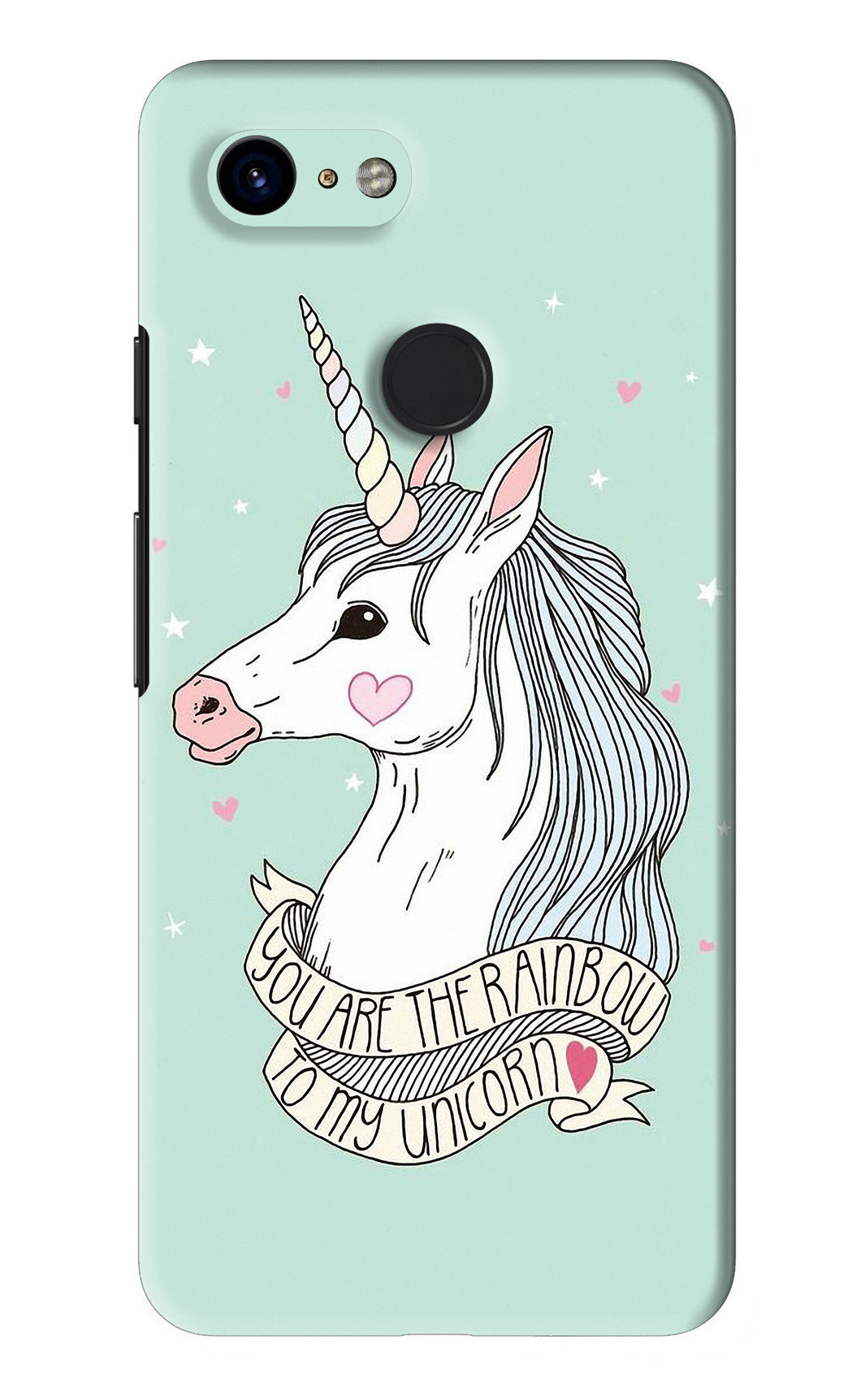Unicorn Wallpaper Google Pixel 3 Back Skin Wrap