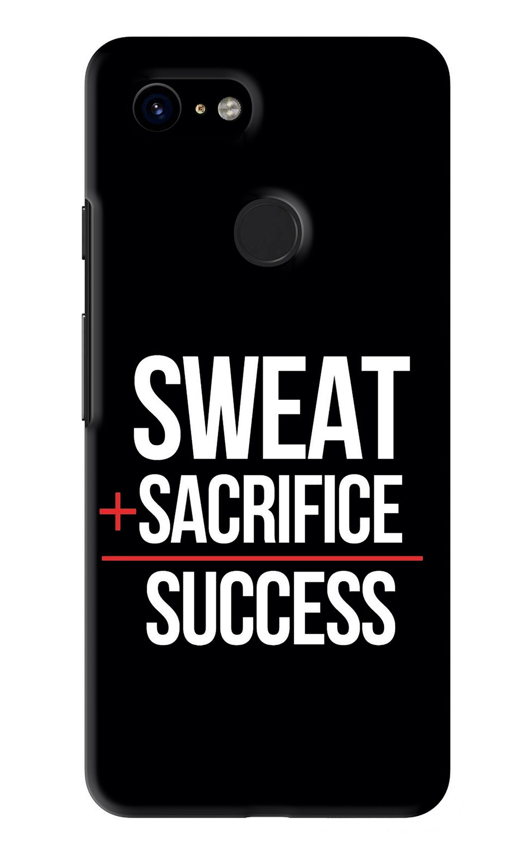 Sweat Sacrifice Success Google Pixel 3 Back Skin Wrap