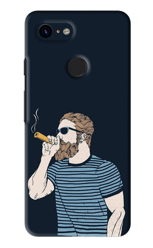 Smoking Google Pixel 3 Back Skin Wrap