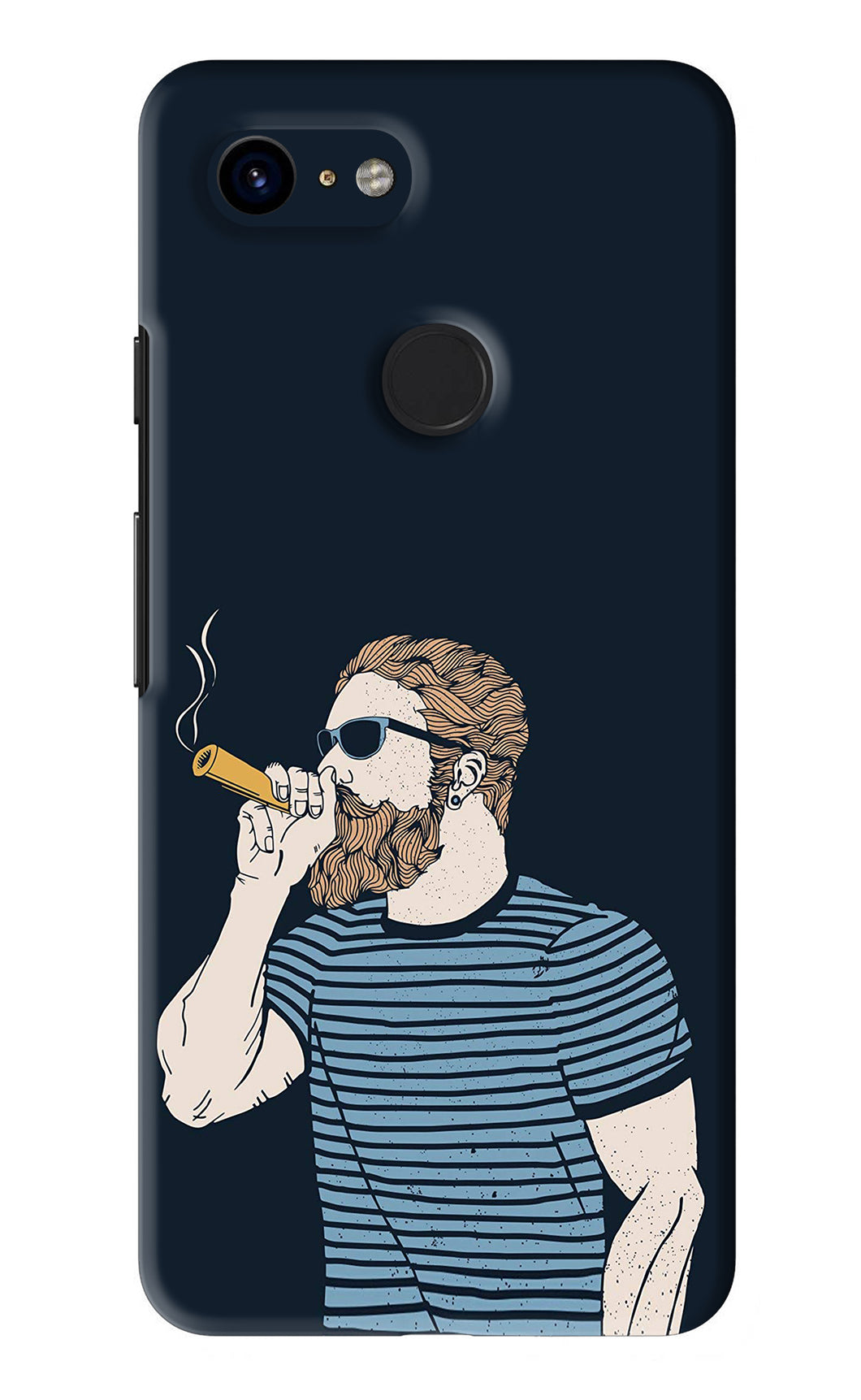 Smoking Google Pixel 3 Back Skin Wrap