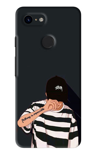 Aesthetic Boy Google Pixel 3 Back Skin Wrap