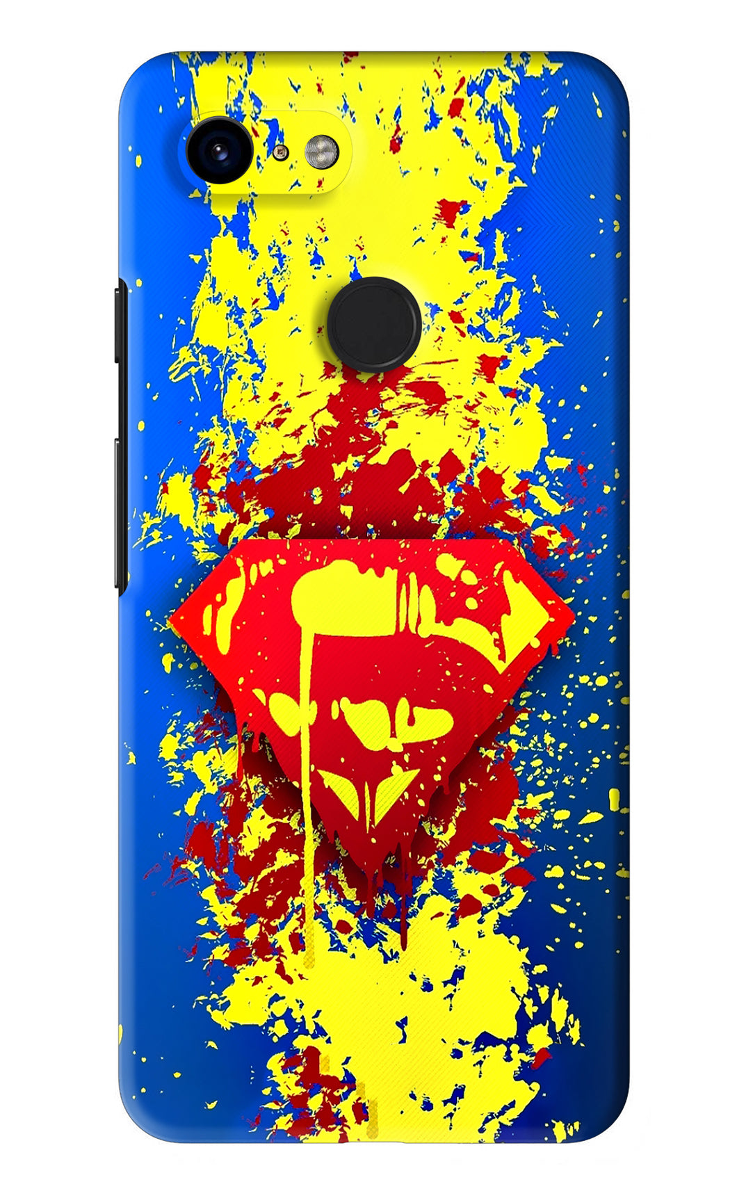 Superman logo Google Pixel 3 Back Skin Wrap