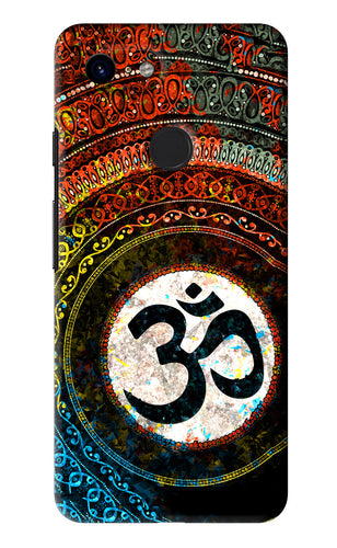 Om Cultural Google Pixel 3 Back Skin Wrap