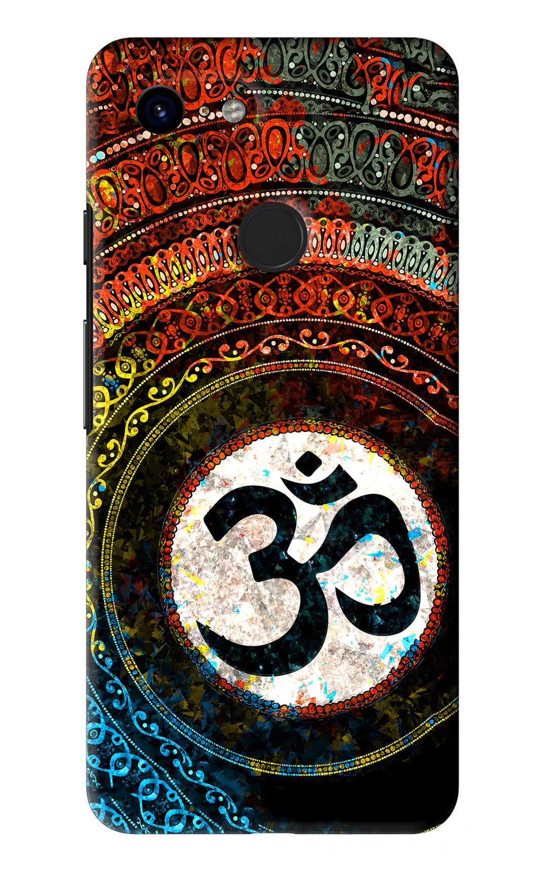 Om Cultural Google Pixel 3 Back Skin Wrap
