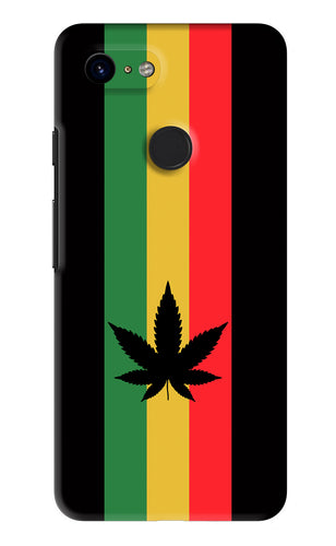 Weed Flag Google Pixel 3 Back Skin Wrap